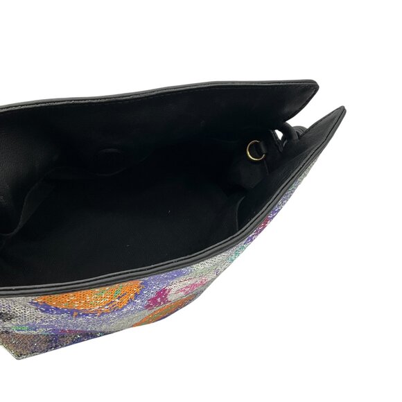 Loewe x Paula's Ibiza Flamenco Mini Sequin Clutch Bag - Picture 10 of 13